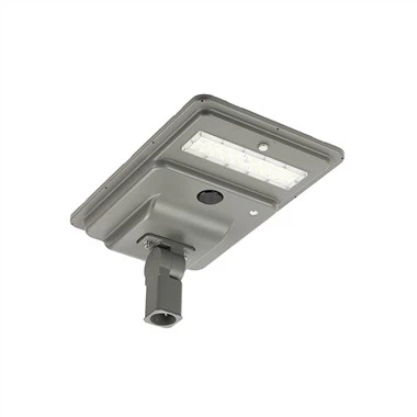 Réverbère solaire en aluminium