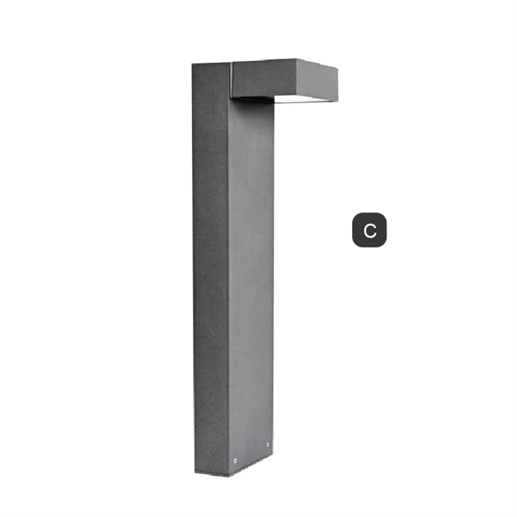 Borne lumineuse pour pelouse