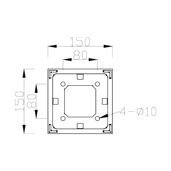 Outdoor Bollard Light With Ul