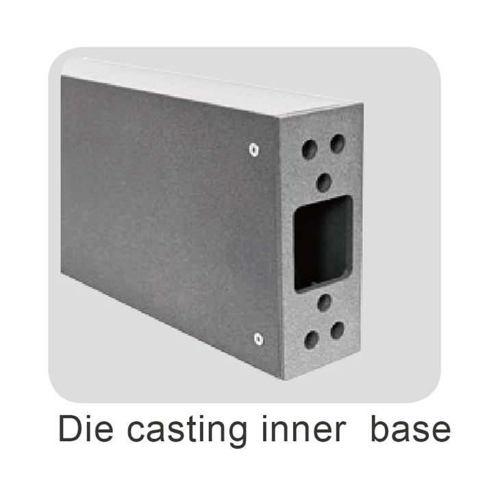 Square Black Bollard Lights