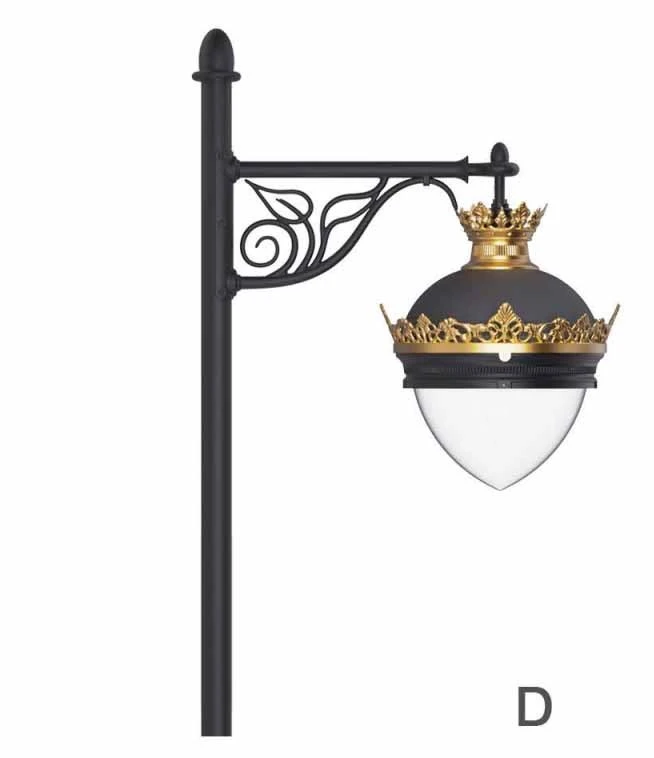 Lumière extérieure de voie du jardin Ip65 de borne menée extérieure de lumière de poteau